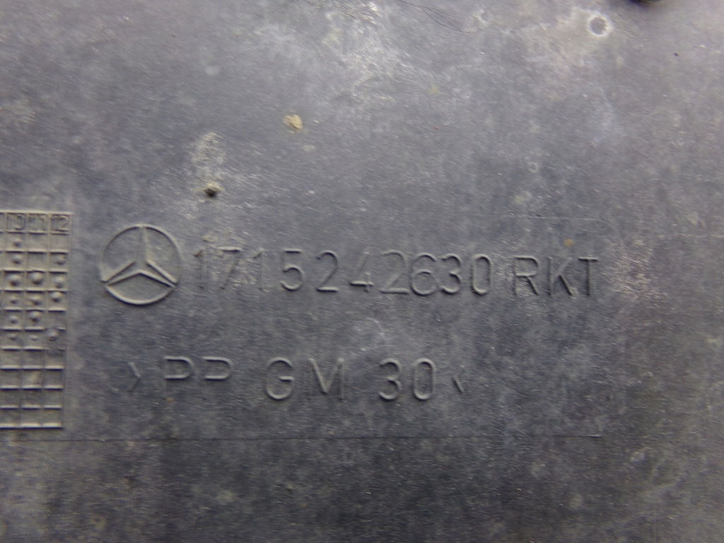 фото №7, Защита нижняя pod бампер радиатор mercedes slk r171 w171 1715242630
