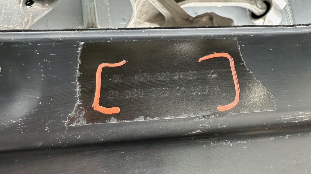 фото №15, Mercedes a klasa 177 b klasa gla glb 247 h247 x247 подрамник передний подрамник подрамник