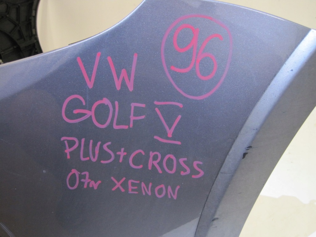 фото №12, Бампер перед передний volkswagen vw golf v plus cross 5m0807221c