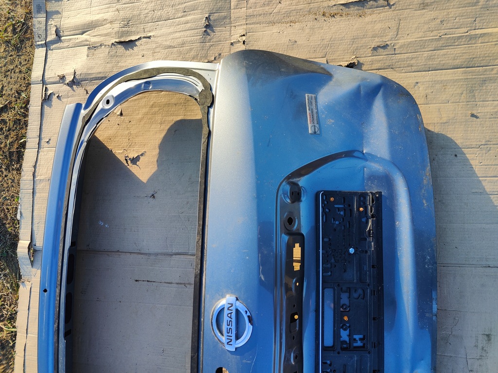 фото №5, Nissan note e12 крышка багажника задняя крышка багажника задняя