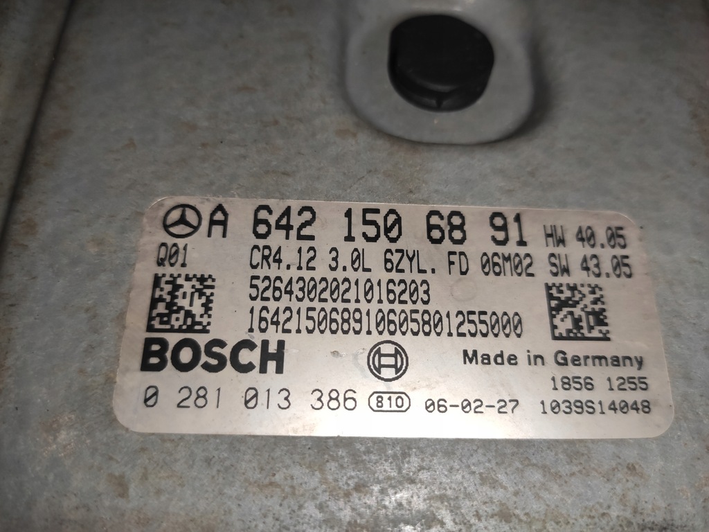 фото №12, Mercedes w251 3.0cdi w164 ml набір стартовий бортовий комп'ютер ecu замок запалювання bdb