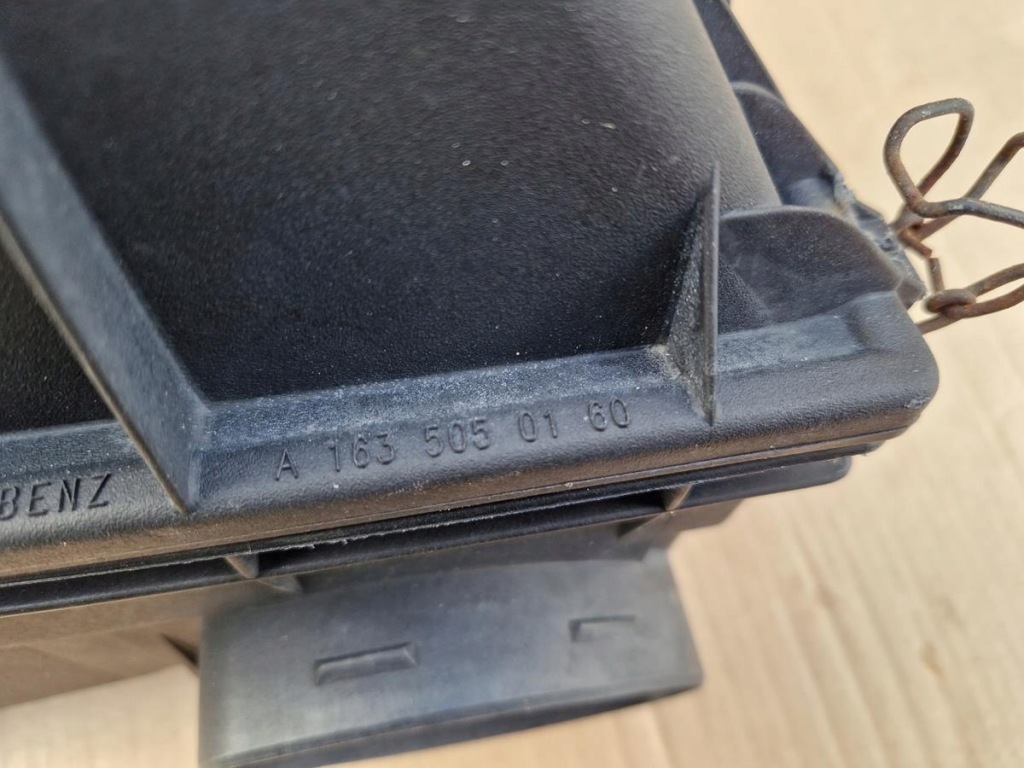 фото №6, Корпус фильтр воздуха mercedes ml w163 3.2 6040940004