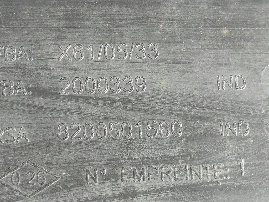 фото №3, Защита плита pod бампер renault kangoo ii 08-14