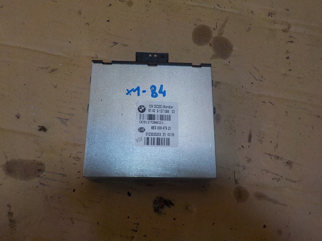 фото №1, Bmw x1 e84 2.0 модуль бортовой компьютер модуль dc9127088021