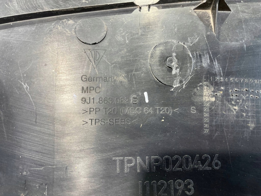 фото №11, Porsche taycan 9j1 19- защита поперечина передний