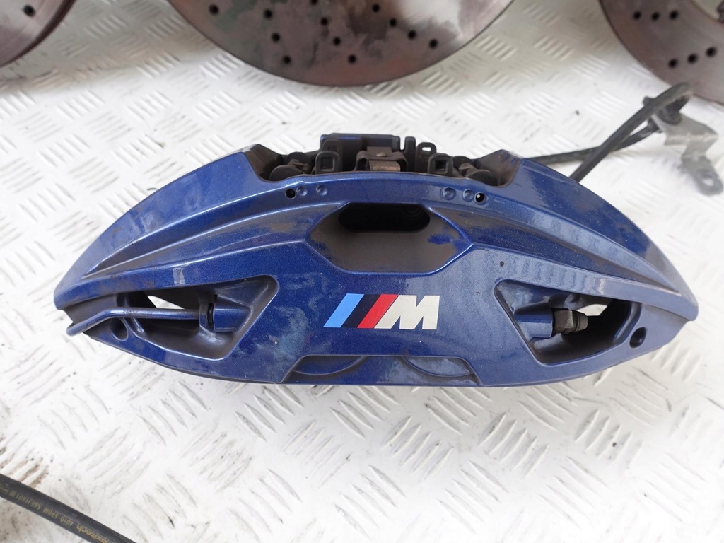 фото №11, Bmw x3m x4m f97 f98 тормозные диски суппорты тормозные колодки m-blau