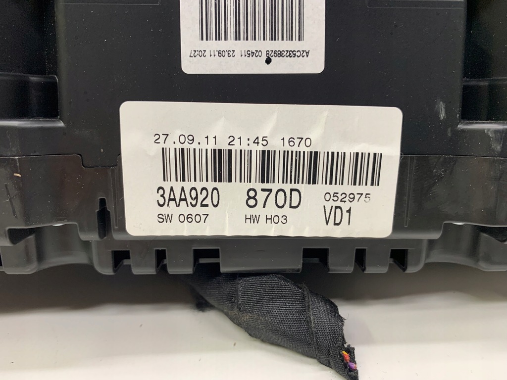 фото №11, Vw passat b7 cc счетчик 3aa920870d