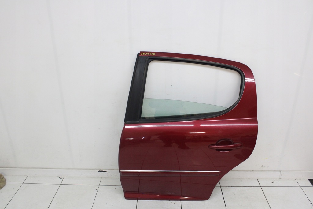 фото №1, Peugeot 207 hb 06r- двері ліва задні лівий задня kjcd