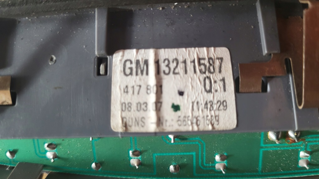 Opel zafira b лампа w крышка, trzeci стоп, свет стоп Оригинал