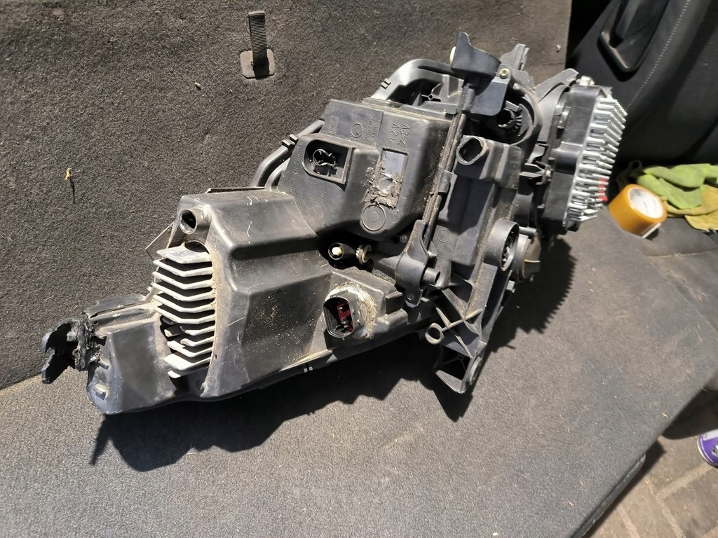 Jaguar f-type full led фара перед передняя левая америка повреждённая Недорого