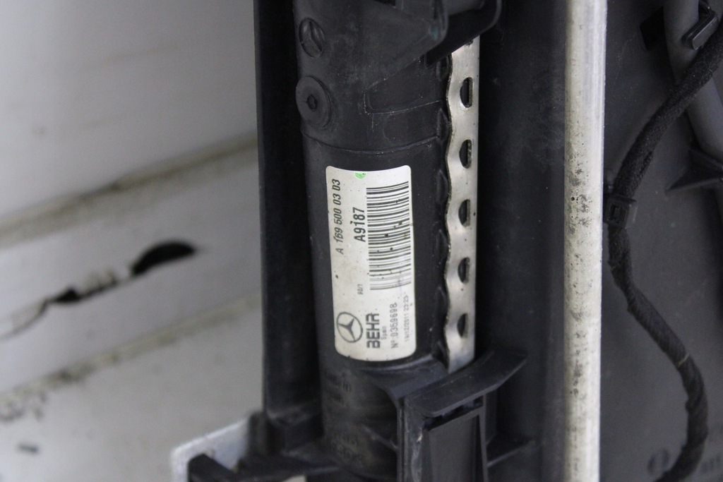 фото №10, Комплект радіатор вентилятор mercedes w169 2012r 1.5 b