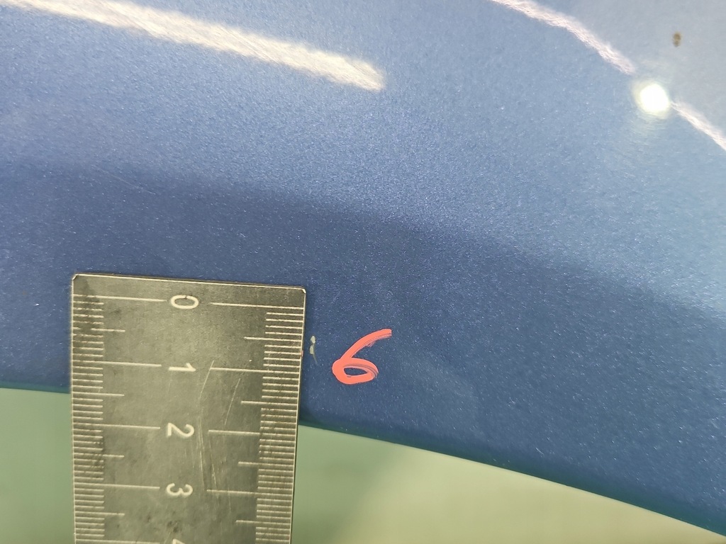 фото №9, Крила перед правий mazda premacy niebieski 4y 99-05