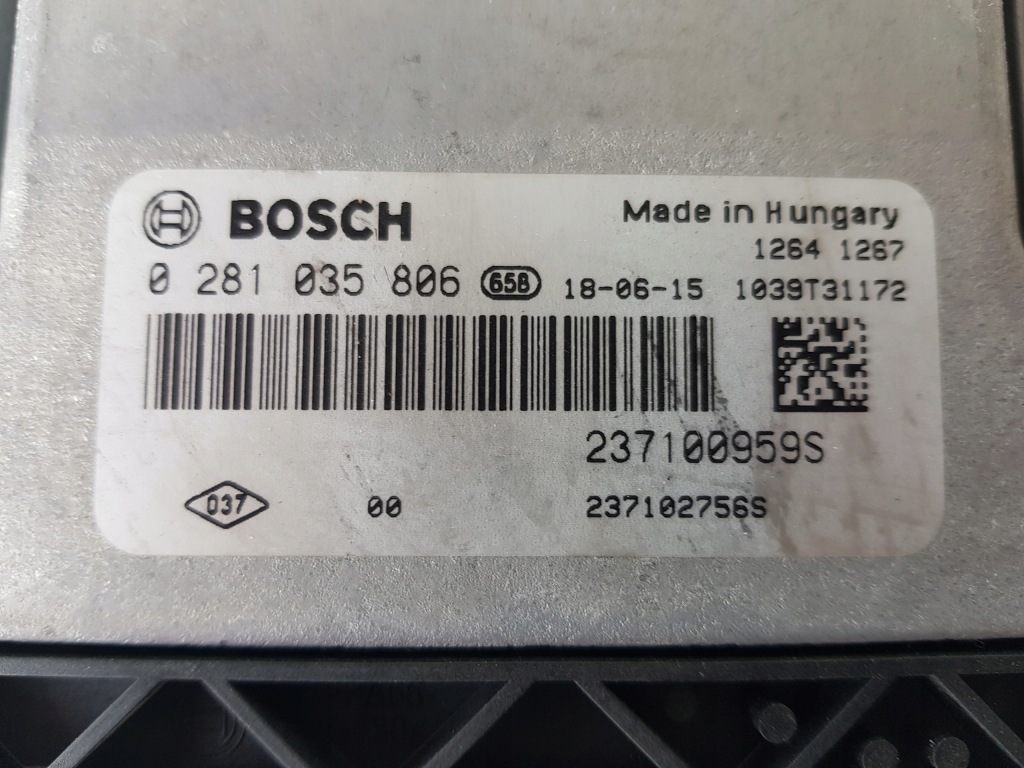 фото №3, Блок управления двигателя renault clio iv dci 237100959s