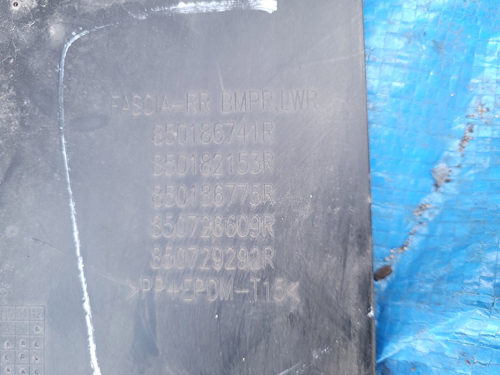 фото №11, Renault arkana i | бампер диффузор спойлер задняя левый bok 850186741r | 0179