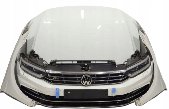 фото №2, Vw passat r-line b8 3g kompletny перед капот лампа