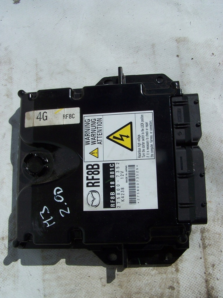 фото №1, Mazda бортовий комп'ютер двигуна 275800-7352
