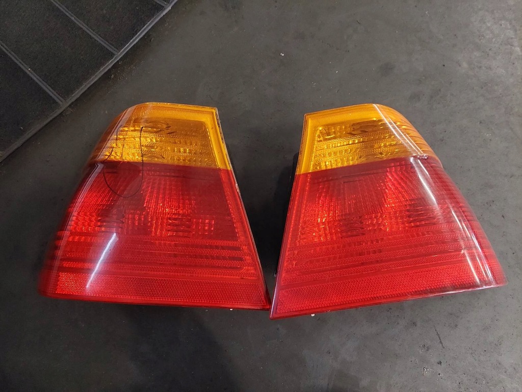 фото №11, Kompletny задня bmw e46 320i 300/0 alpinweiss 3 sedan кришка багажника бампер лампи