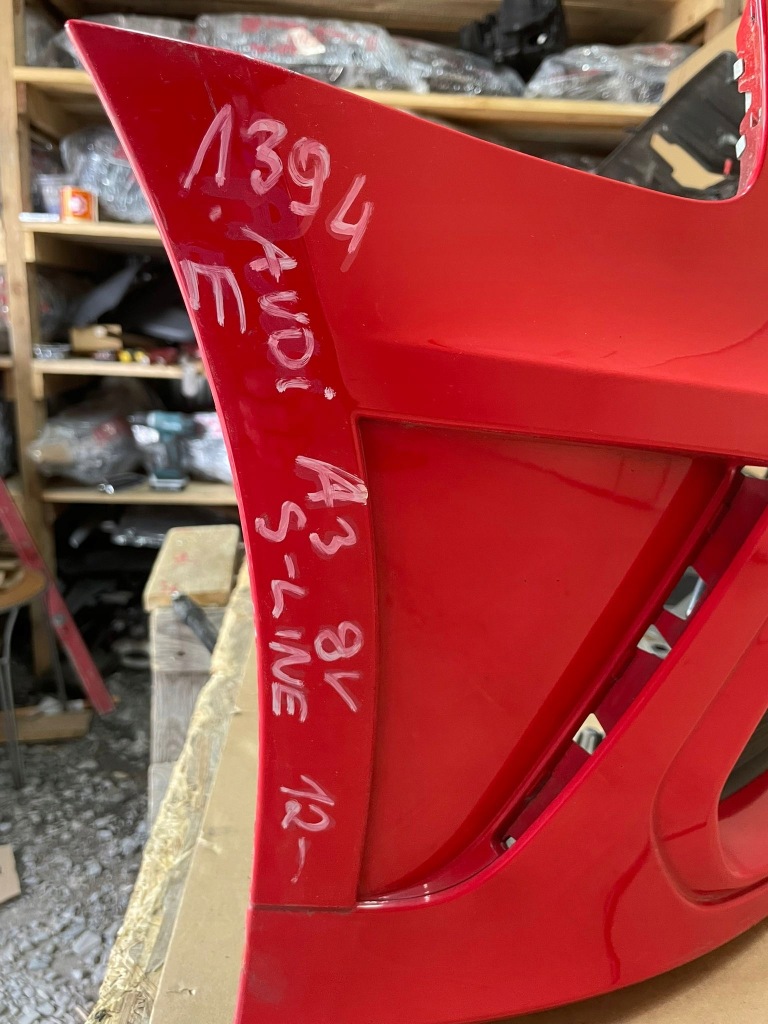 Бампер передний перед audi a3 8v 12- s line e tron Оригинал