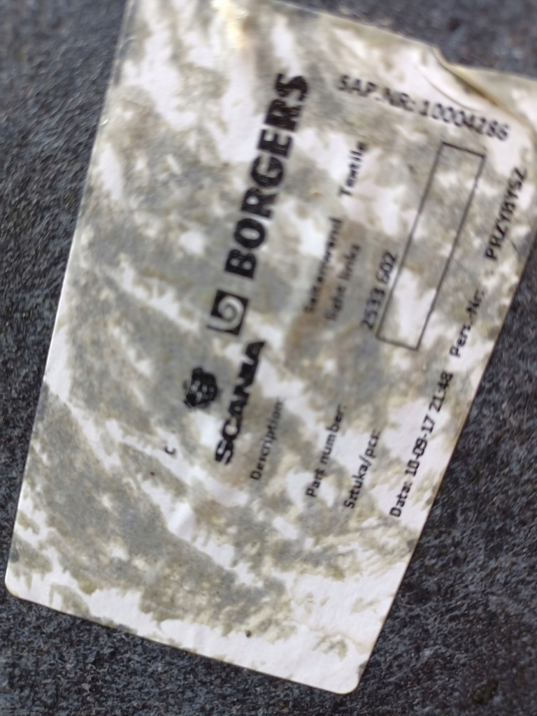 фото №2, Обшивка обивка левая scania s