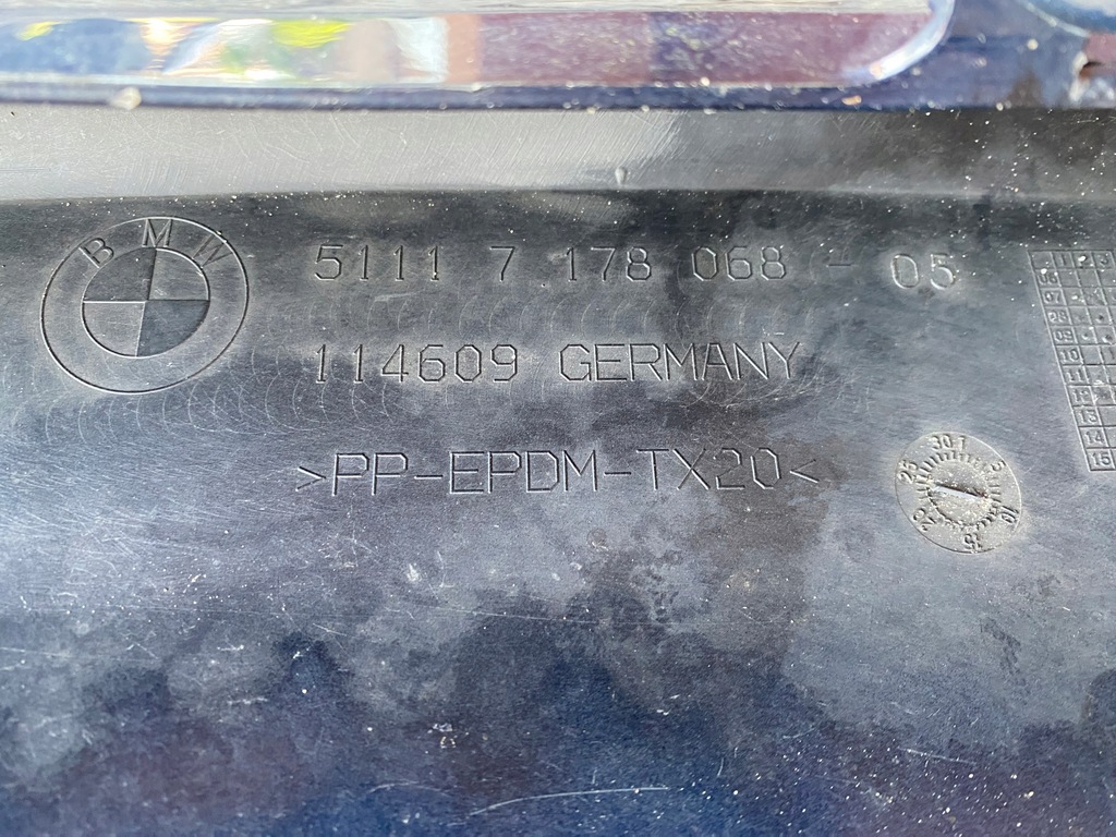 фото №12, Bmw 5 e60 e61 lift бампер перед 7178068 оригинал