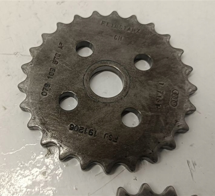 фото №15, Грм направляющие натяжитель колесо зубчатое vw phaeton 3d audi a6 c6 3.0 tdi bmk