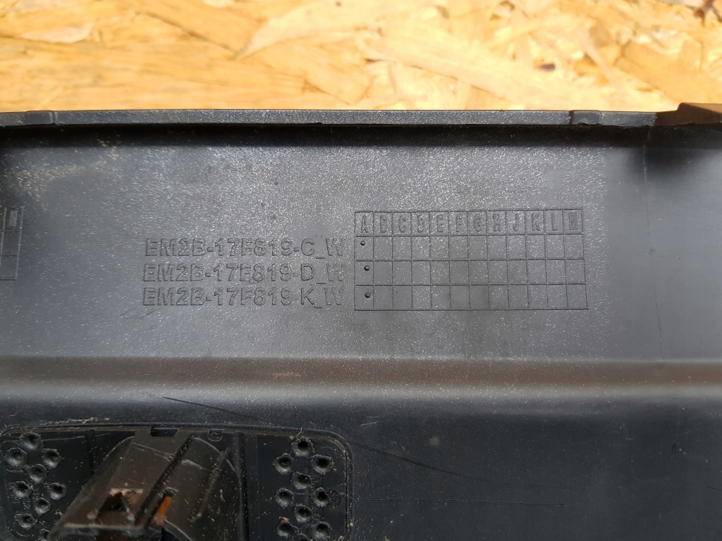 Ford s-max mk2 ii 15- накладка нижня спойлер бампера задній em2b-17f954-cw в Україні