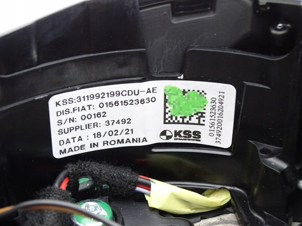 фото №7, Подушка air bag водія + повітропровід alfa romeo giulia stelvio