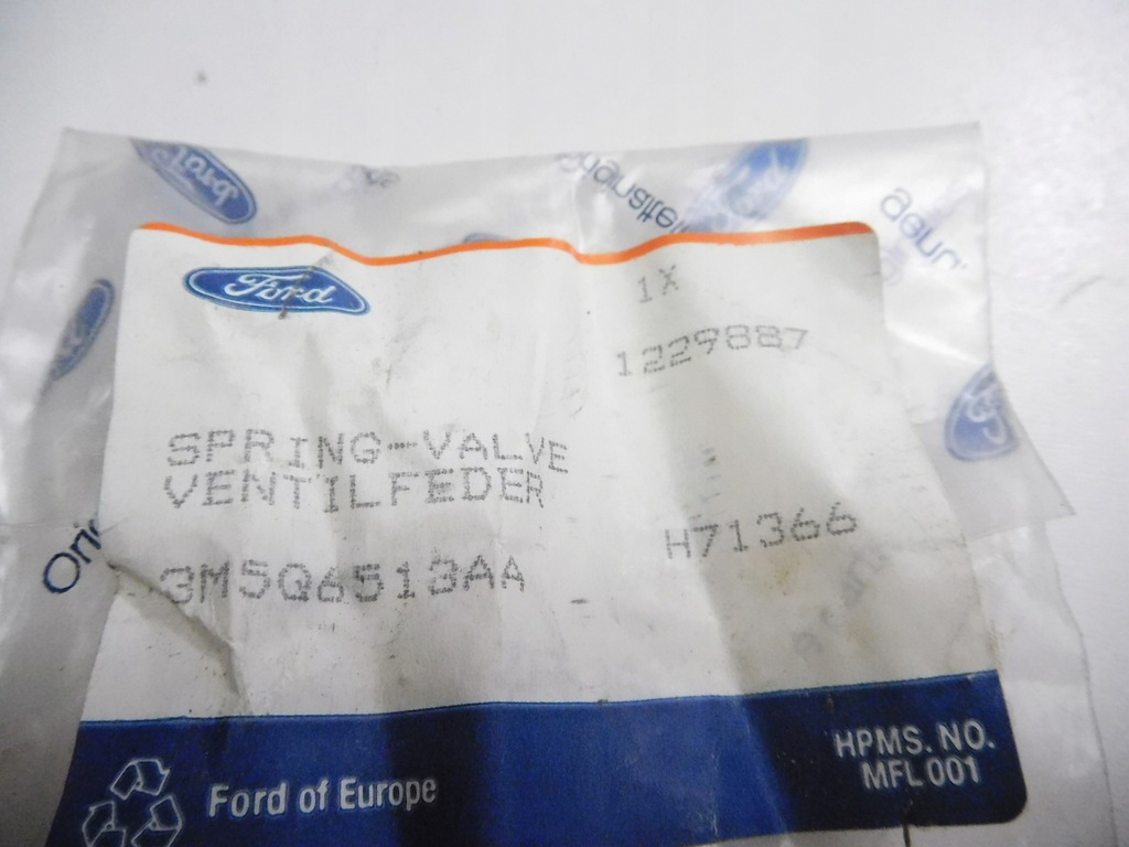 фото №10, Пружина клапана ford cmax fiesta 1229887