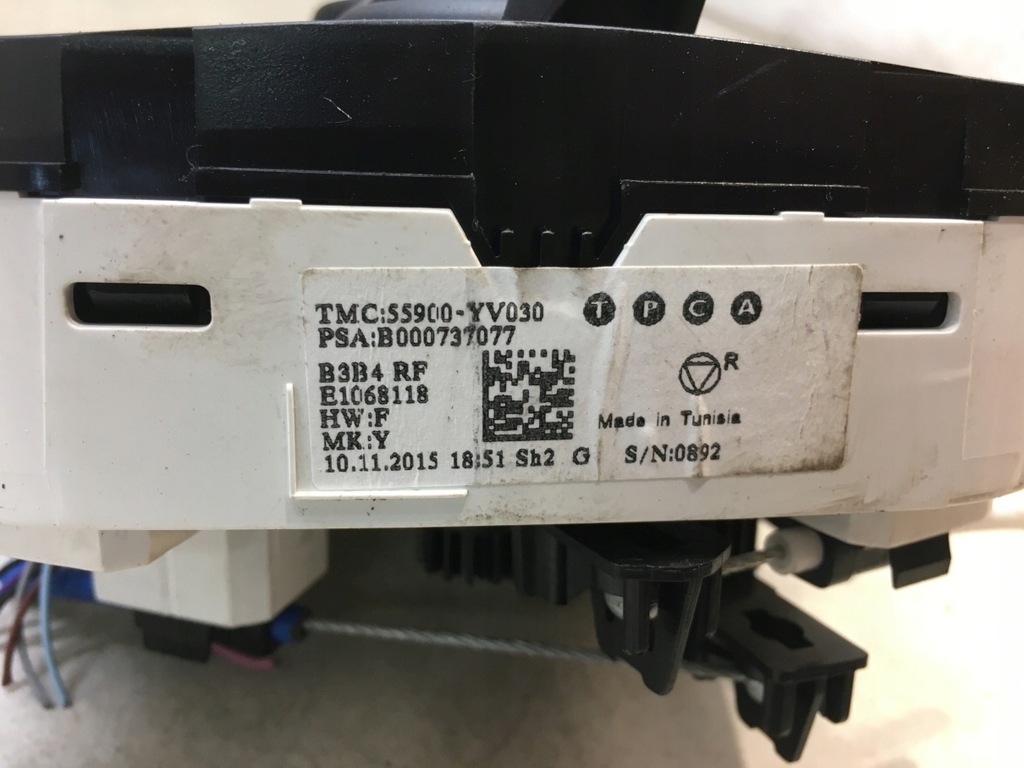 фото №6, Панель обдув кондиционера toyota aygo ii 55900-yv030