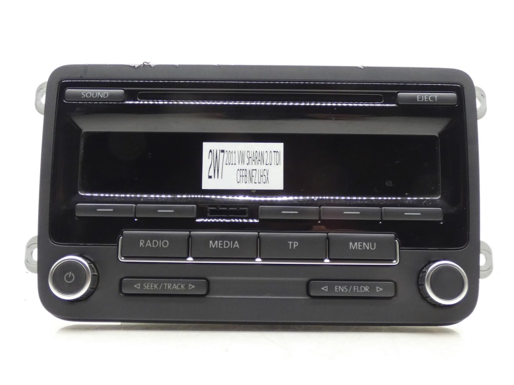 фото №2, Радио радиопроигрыватель cd oem vw scirocco iii sharan 7n golf vi 5m0035186k