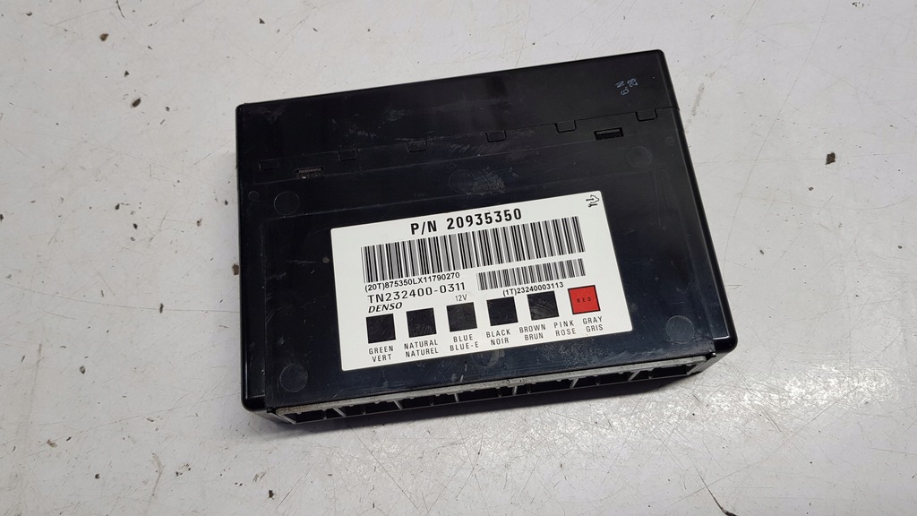 фото №7, Набор стартовый бортовой компьютер chevrolet captiva 2.2