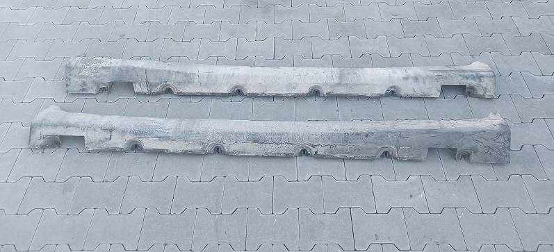 фото №1, Mercedes glc w253 молдинг порог порог правая