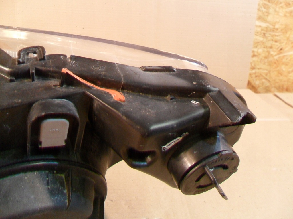 фото №11, Peugeot 307 07-правый фара передний лампа