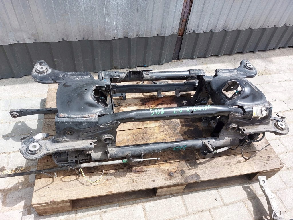 фото №6, Peugeot 508 подрамник подрамник задняя гибрид 2012-2018