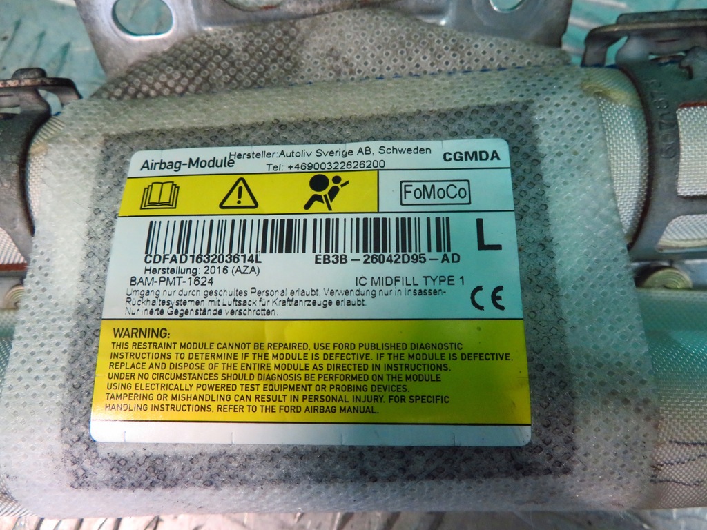 фото №4, Шторка безпеки ліва eb3b-26042d95-ad ford ranger iv 17r