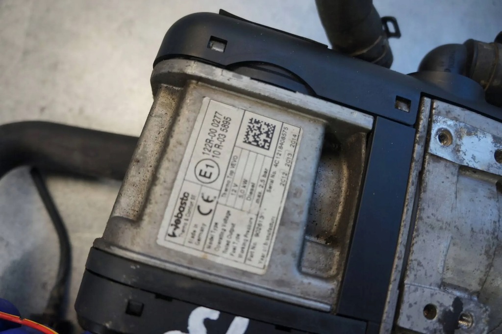 фото №5, Обогреватель стояночный webasto seat alhambra 7n w sharan 7n0815065t