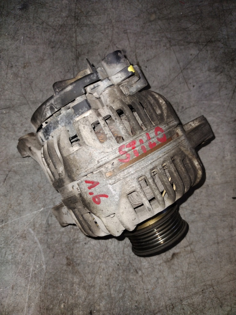 фото №1, Генератор 124415011 fiat stilo 1.6