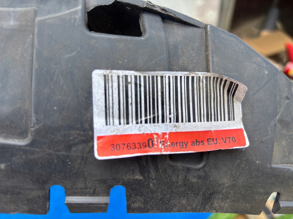 Volvo v70 s80 07-13 rok балка абсорбер бампера перед 30763391 rka37ujr Доставка