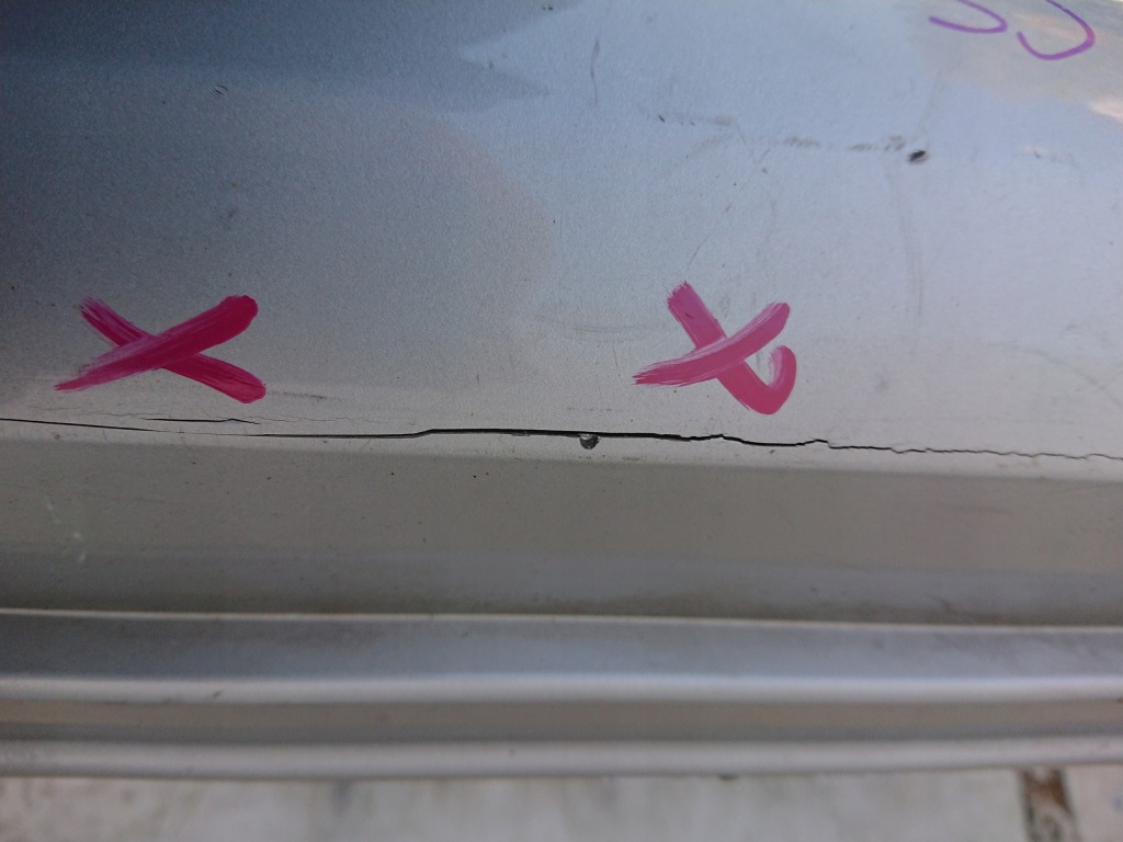 Maserati quattroporte lift 17- бампер задній задня Оригінал