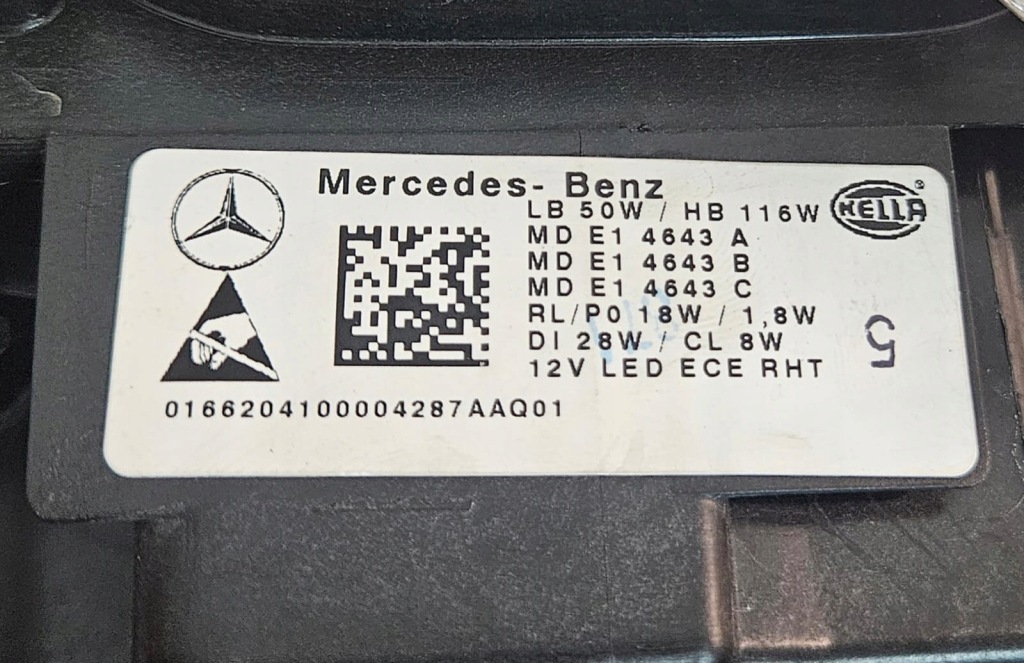 Mercedes cls 257 multibeam фара ліве full led фара ліва Недорого