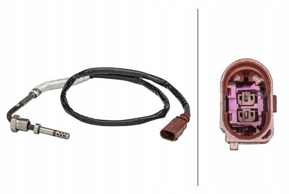 фото №1, Hella 6pt 358 181-031 датчик, температура выхлопных газов