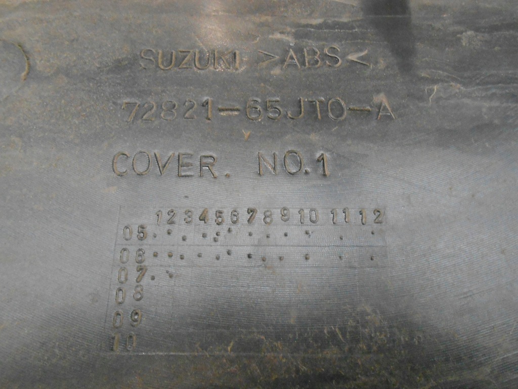 фото №12, Suzuki grand vitara ii корпус колеса запасного цвет zy4 описание! 72821-65jto