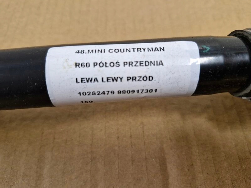 фото №3, Mini countryman r60 1.6 d приводной вал левая передняя перед 10262479 980917301