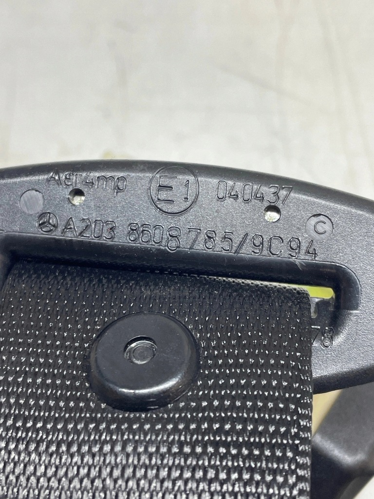 фото №4, Mercedes pas безпеки лівий задня a2038608785