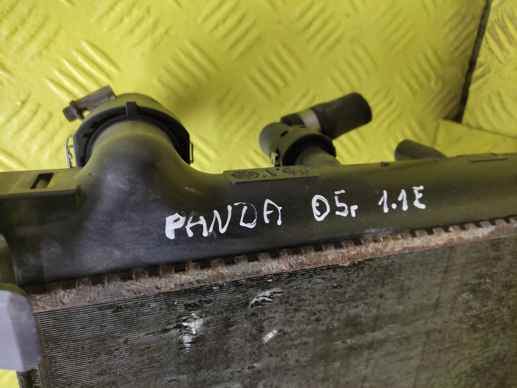 фото №7, Fiat panda ii 1.1 радіатор wody