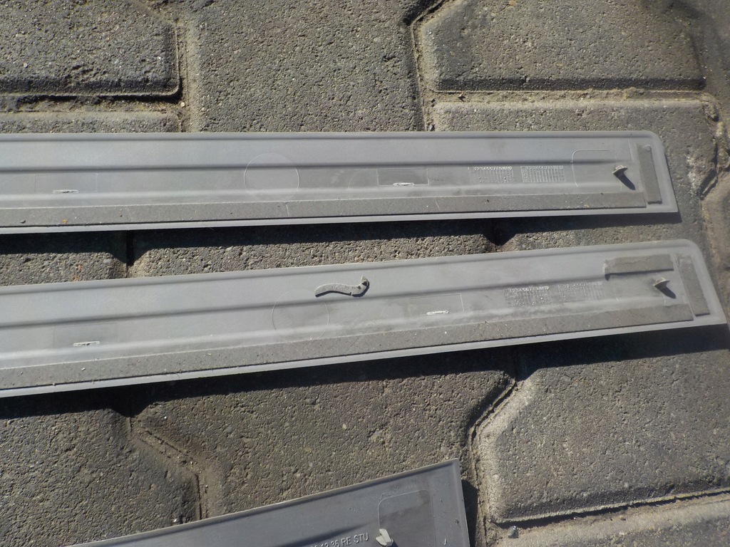 фото №15, Mercedes w212 накладка молдинг порог хром kpl eu