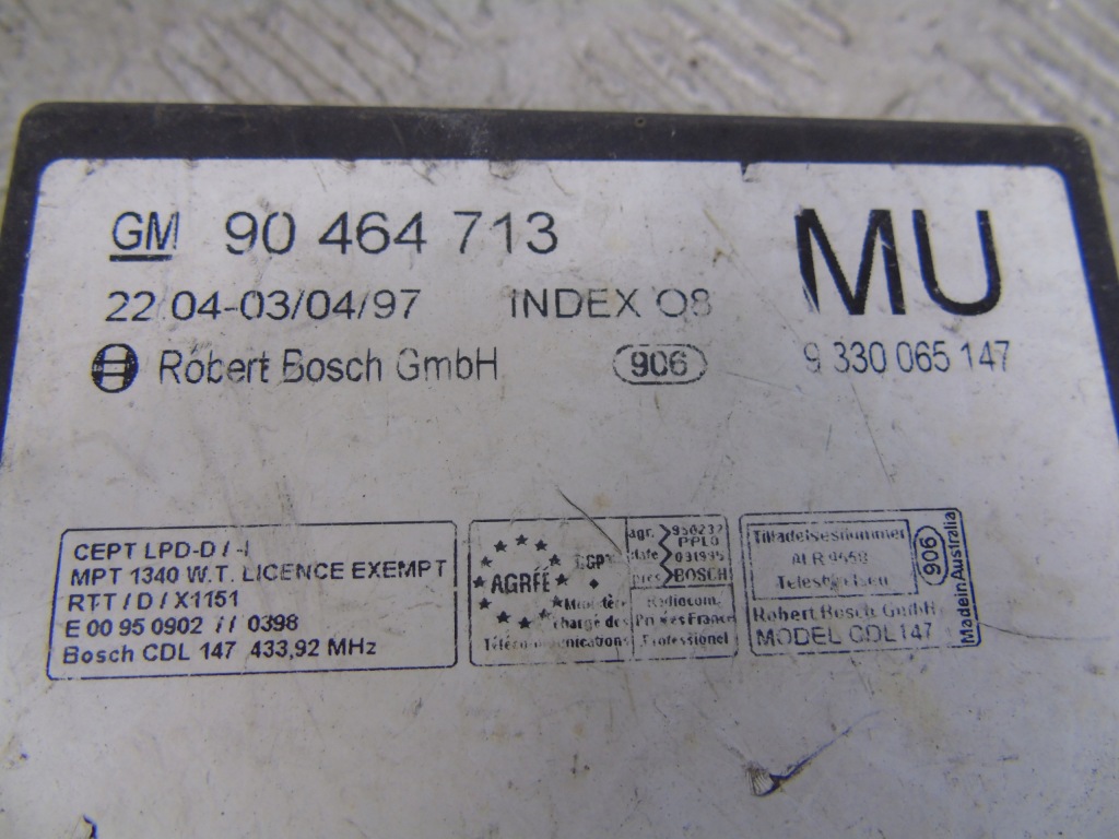 Модуль комфорту opel vectra b 90464713 Доставка