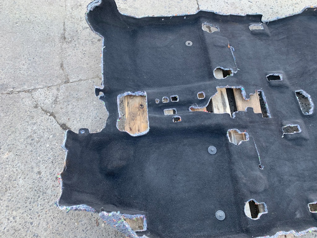 фото №3, Ford mustang mach-e 21r пол коврик обшивка салона кабины оригинал