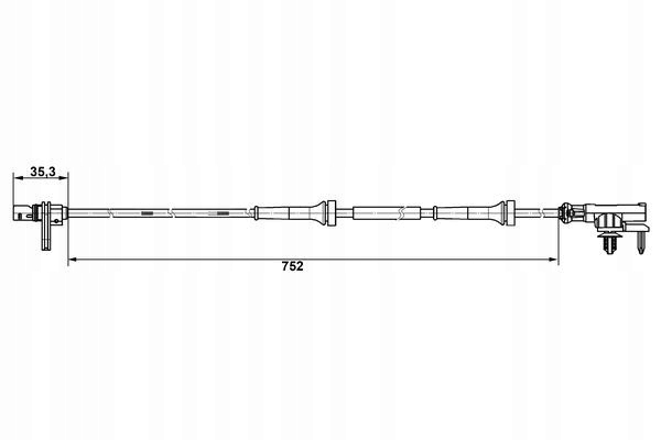 фото №11, Датчик abs mitsubishi colt czc colt vi smart forf