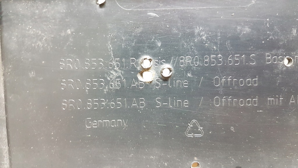 фото №13, Решётка радиатора решётка радиатора audi q5 8r s-line lift 8r0853651r